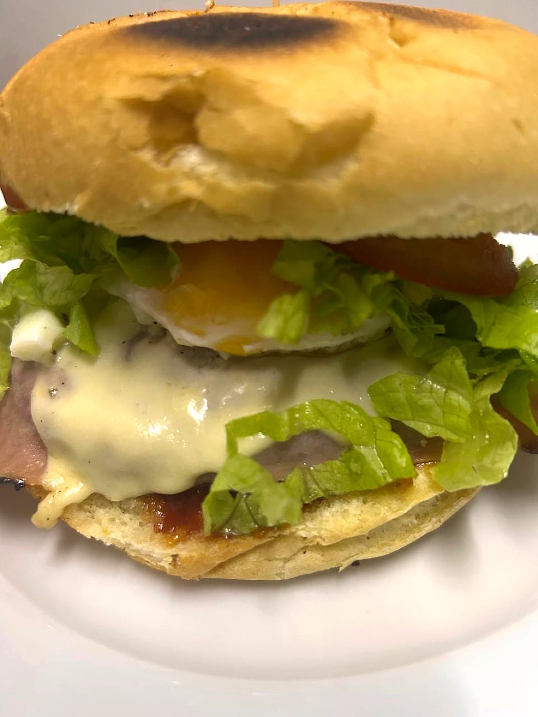 Hamburguesa casera con queso de Roti 1820