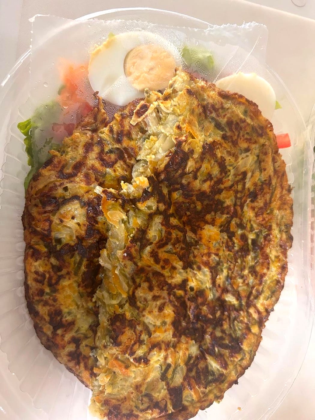 Vianda con tortilla de verduras de Roti 1820
